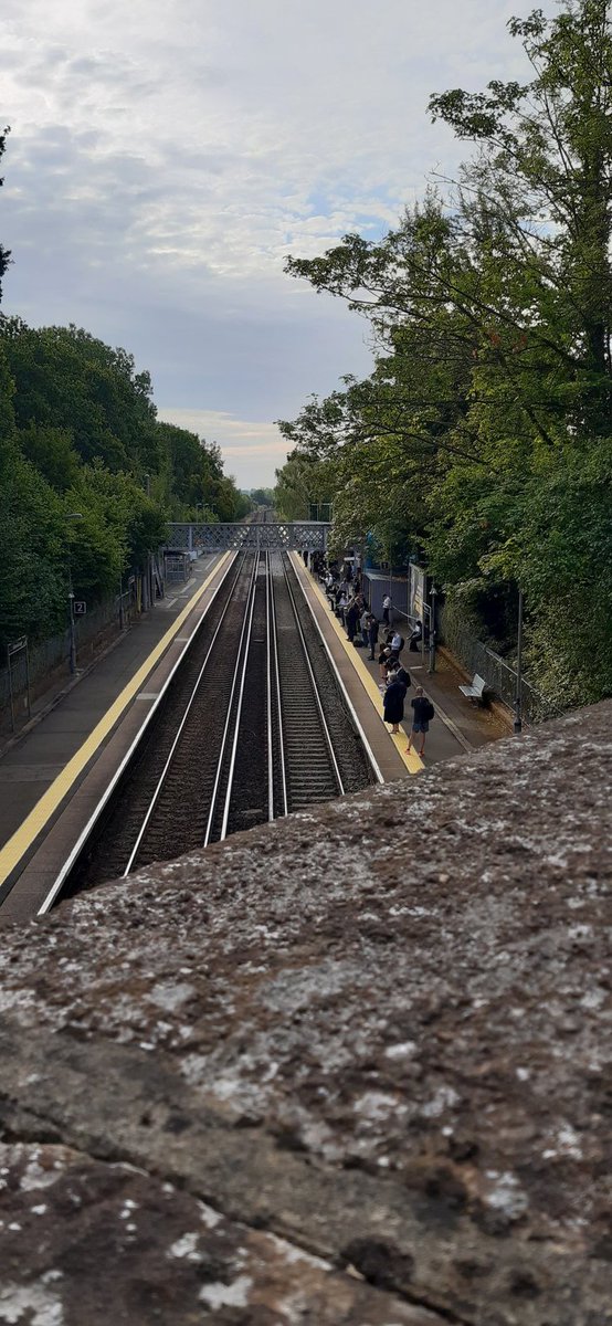TonLinCommuters's tweet image. On the first train out of Hildenborough this morning after the strike yesterday. Ticket office and train are really busy and the train is packed after an additional stop at Orpington. #cattleclass ^RM