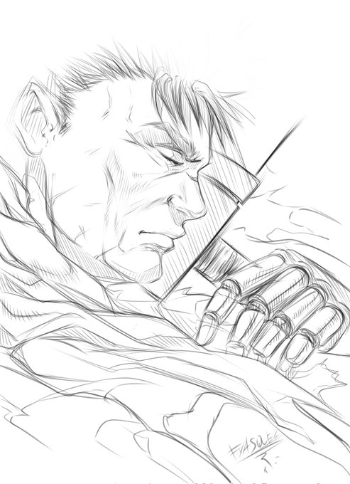 small sketch #Berserk #berserkart #kentaromiura 