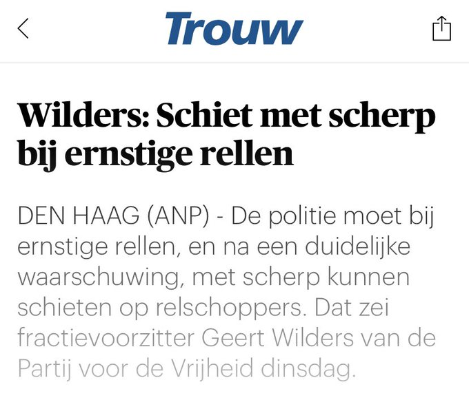 Had u hem dezer dagen nog gehoord? #boerenprotesten