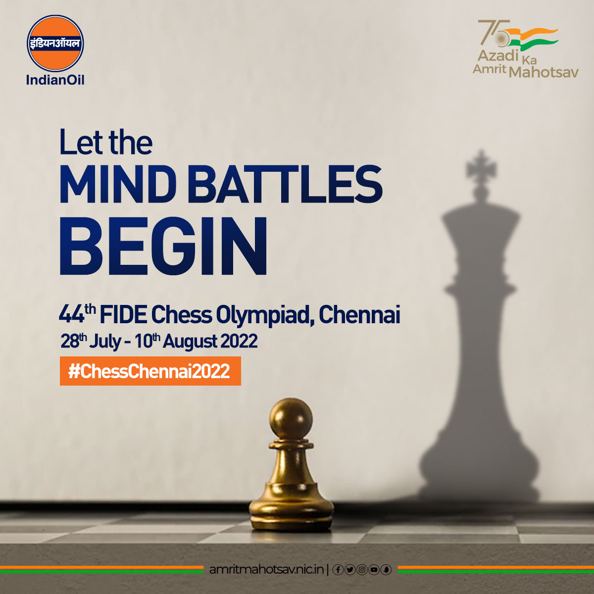 India to host 44th FIDE Chess Olympiad in July-Aug this year in Chennai