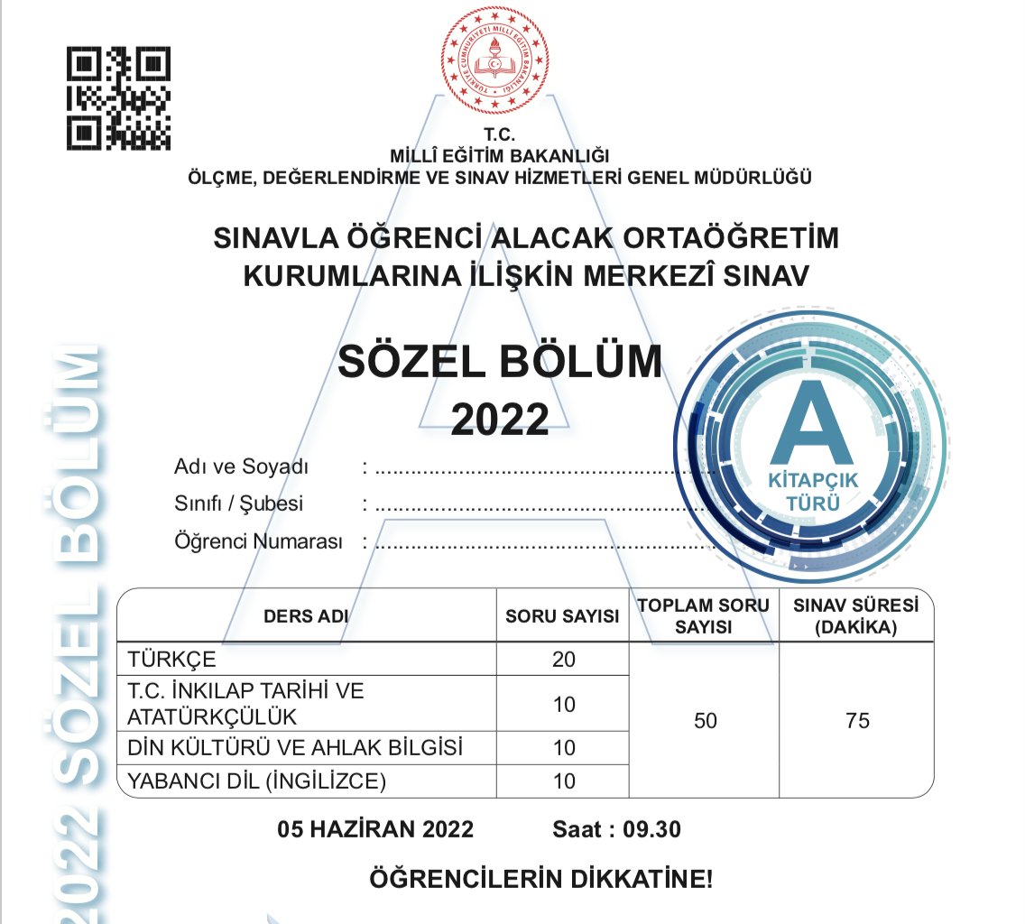 2022 MEB LGS TÜRKÇE TESTİ’NDEKİ BİLİMSEL YANLIŞLAR, YAZIM YANLIŞLARI, ANLATIM BOZUKLUKLARI, ELEŞTİRİLER, ÖNERİLER

MEB ÖLÇME, DEĞERLENDİRME VE SINAV HİZMETLERİ  GENEL MÜDÜRLÜĞÜNE gönderdiğim eleştirinin tam metni.

İlgilenenler için. 

Sevgiyle…

huseyintoptas.com/2022_LGS_TURKC…
