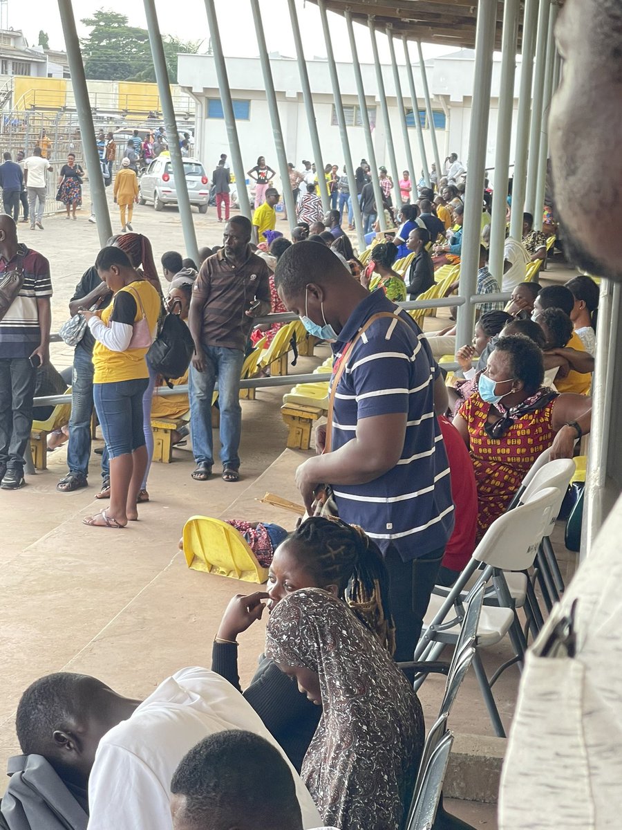 Byblebug's tweet photo. @GhanaCard_NIA  So this is how you want us to be spending our mornings?? In this economy where if you don’t work you can’t eat.The whole of Elwark is full of people who want to correct information on their cards, and these mistakes were made by your staff. https://t.co/Q39PJa8Saz
