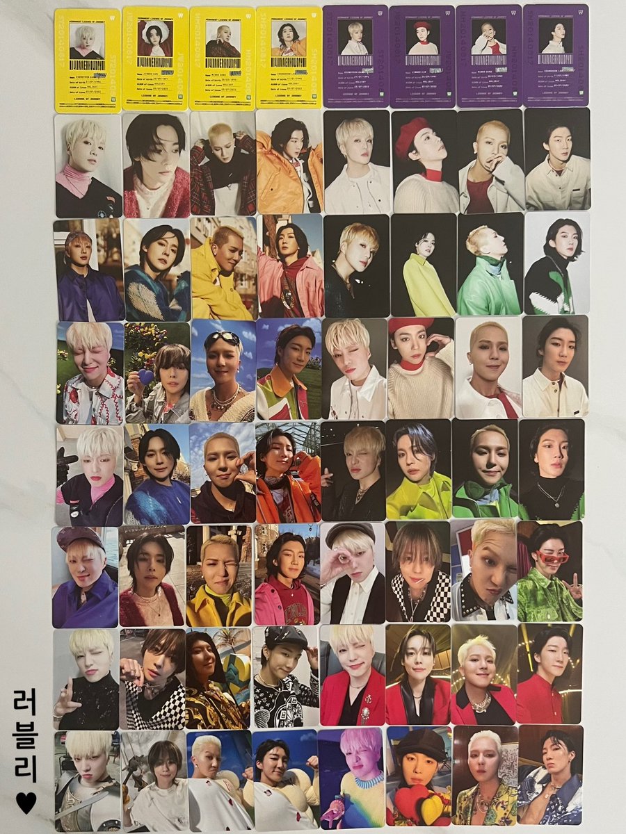 🍀위너 홀리데이 포토북 버젼 포카 드볼 완🍀

#위너 #WINNER #강승윤 #김진우 #송민호 #이승훈 #ILOVEU