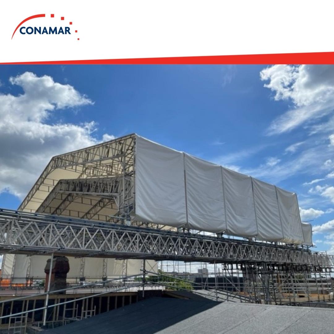 ConamarBuild's tweet image. A rolling roof has been installed at the Walworth Town Hall project, to protect the interior of the building while refurbishment works are taking place.

Keep up to date with projects on our website &amp;gt; bit.ly/3vkrbv7