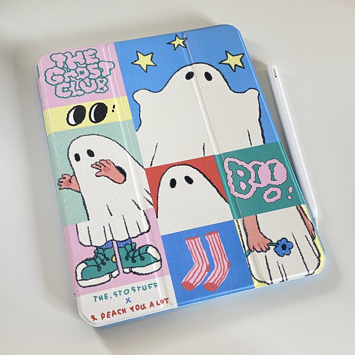 blueblo0ms's tweet photo. เคสไอแพดที่น่ารักที่สุดในโลก 👻💘 https://t.co/wEoZYOdj31