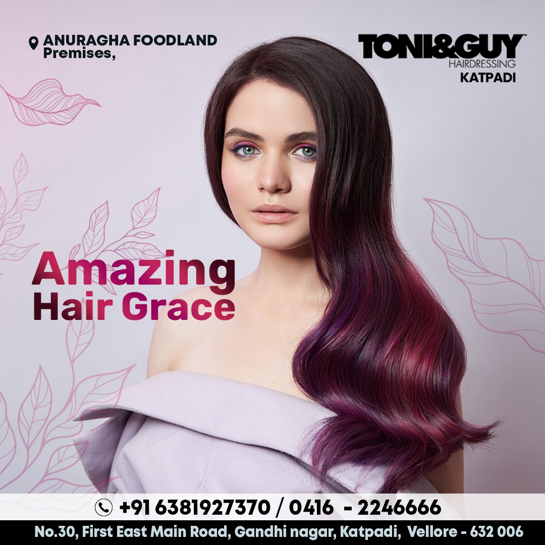 Toni&Guy Hairdressing Katpadi on Twitter "Amazing Hair Grace 