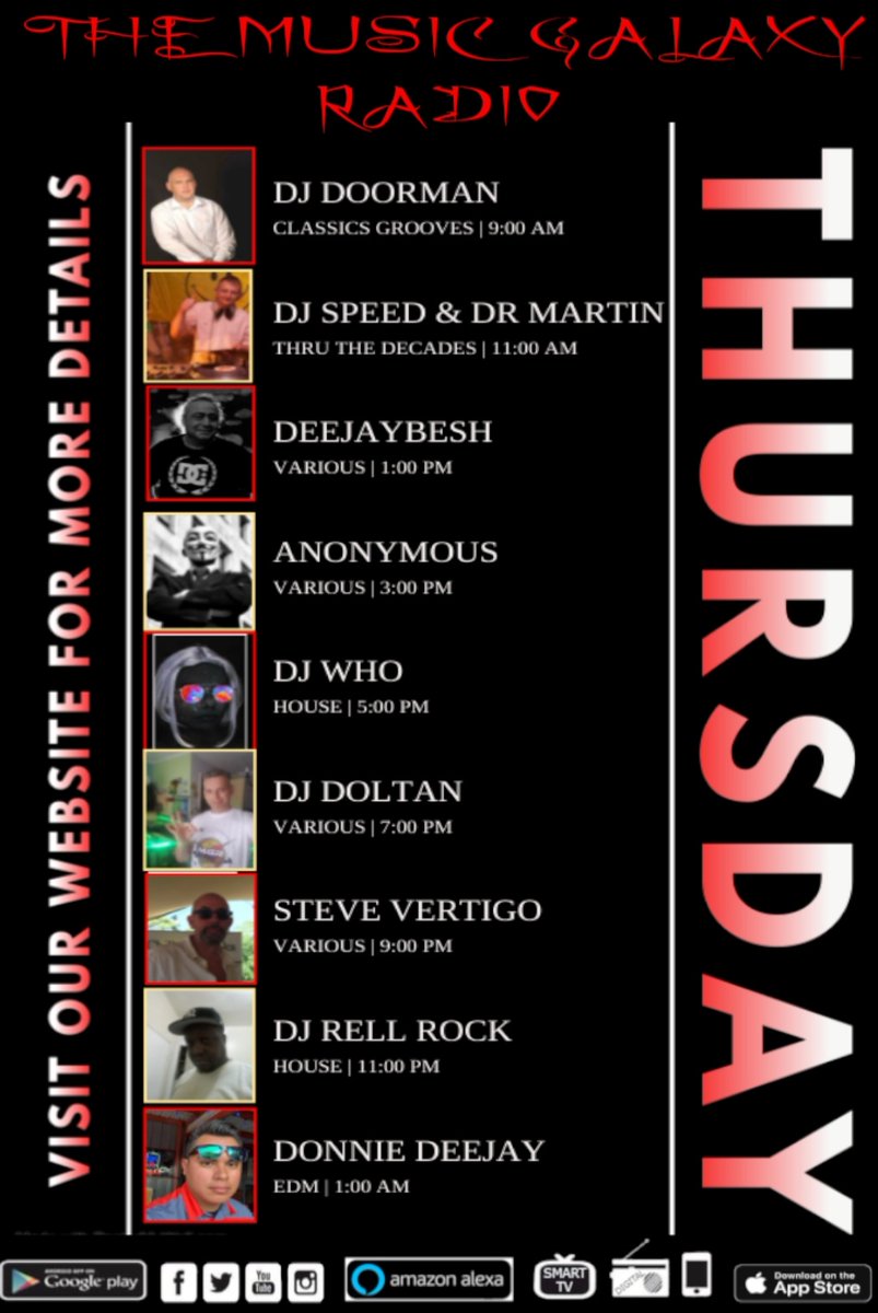 MGRLIVE's tweet image. You Can Find Us On ALEXA &amp;amp; SIRI...
On Alexa, Say “Alexa Launch M.G.R. Station” or ”Alexa Begin M.G.R.  Station”,
On Siri Say “Hey Siri Play The Music Galaxy Radio 

Website:
themusicgalaxyradio.com
WebPlayer:
fastcast4u.com/player/themusi…