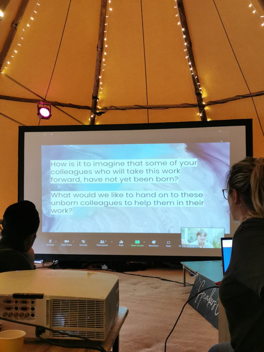 Mona Ebdrup (she/her) (@monaebdrup) on Twitter photo So today is #earthovershootday.
We have globally spent the resources that earth can regenerate in a year.
Today is a good time to ask ourselves these beautiful questions from <a href="/saltsea/">Ella Saltmarshe</a> <a href="/LongTimeProject/">The Long Time Project</a> during the #P2Pshowcase 💚💙🌎🌍 So today is #earthovershootday.
We have globally spent the resources that earth can regenerate in a year.
Today is a good time to ask ourselves these beautiful questions from <a href="/saltsea/">Ella Saltmarshe</a> <a href="/LongTimeProject/">The Long Time Project</a> during the #P2Pshowcase 💚💙🌎🌍