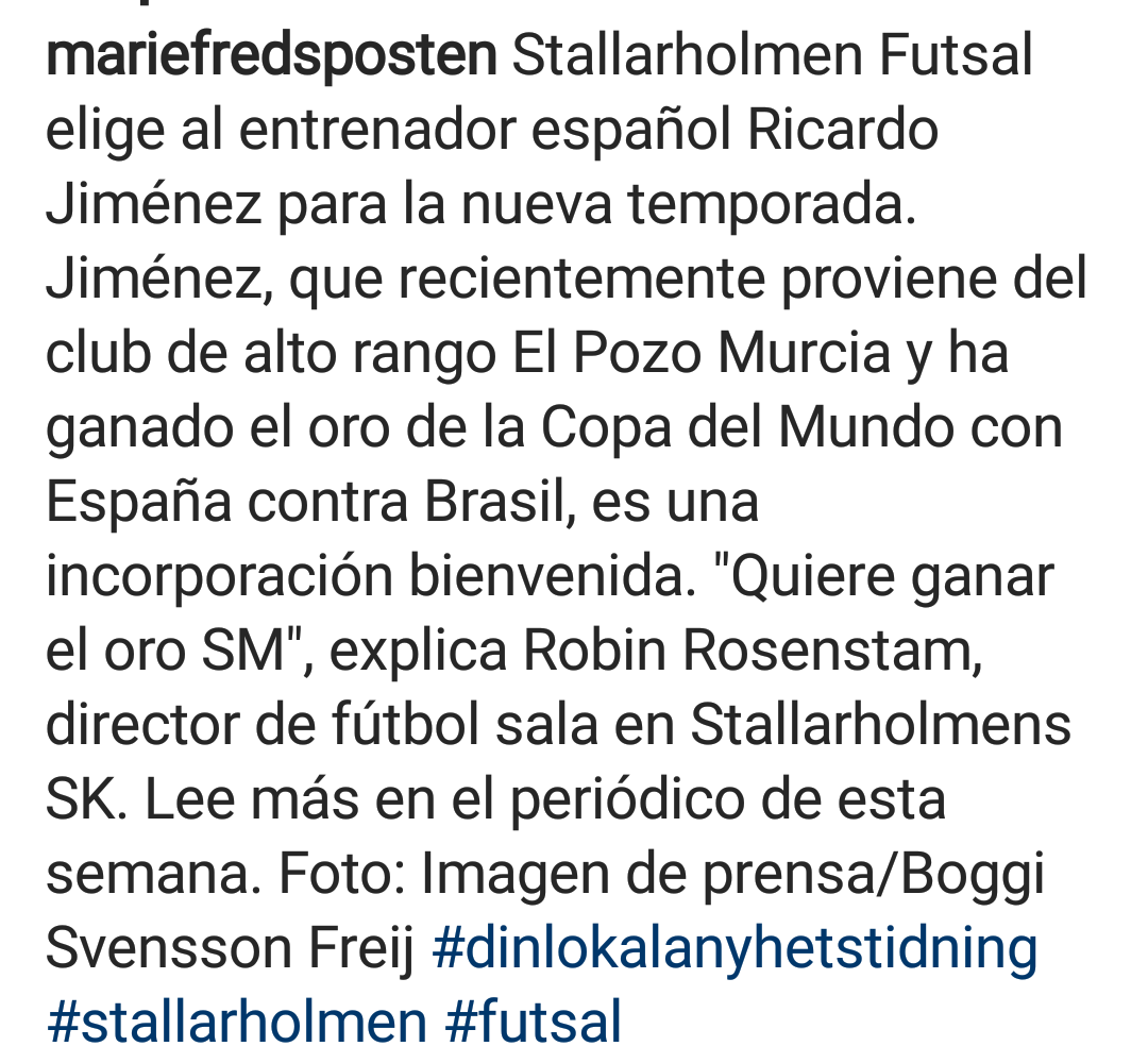 Ricardo Jimenez futsal coach tweet media