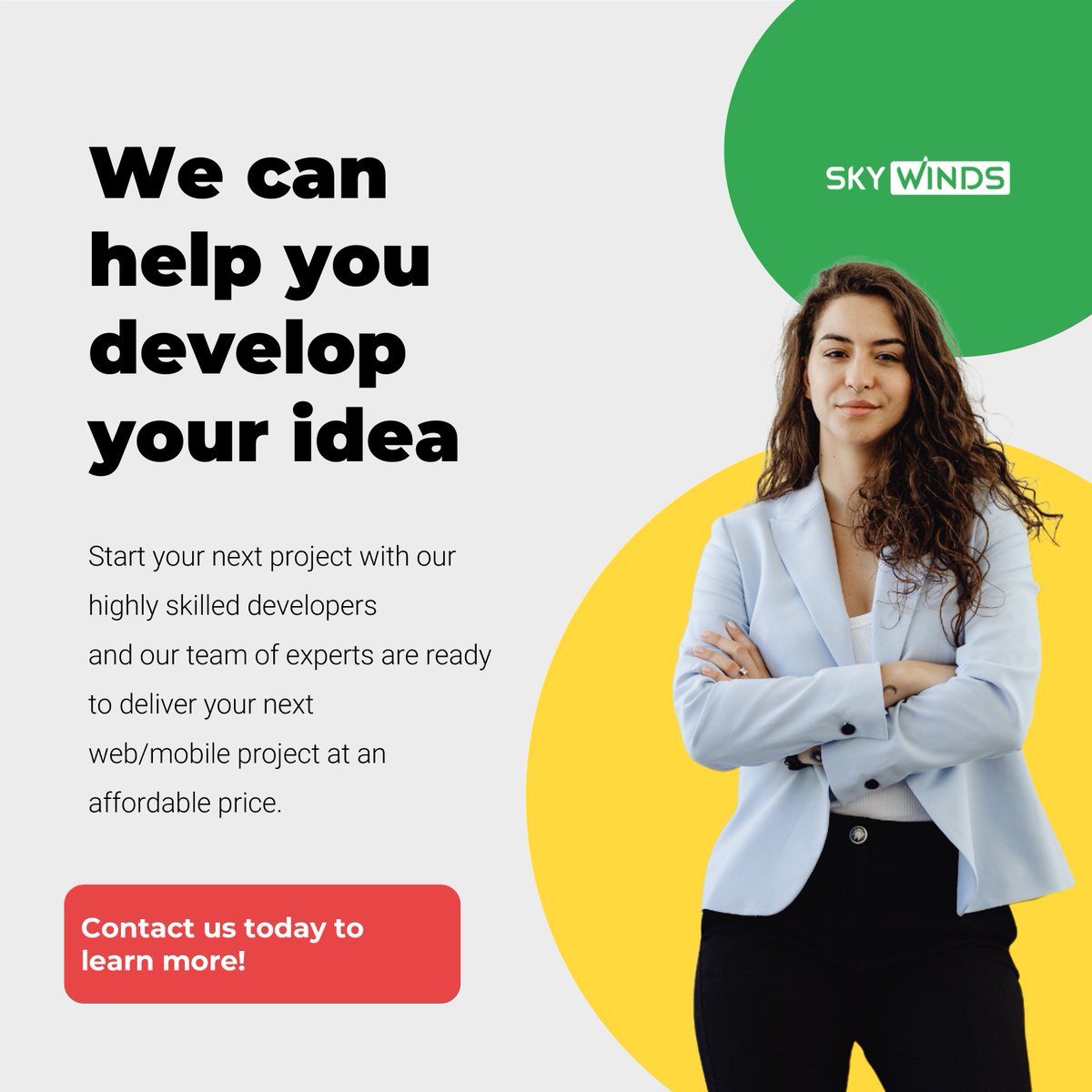 skywinds_tech's tweet photo. Skywinds - App development company that specializes in working with #startups. We understand your needs and are committed to helping you get the most out of your #investment. 

#StartupsLife #startupspirit #startupsuccess #startupsupport #StartUpSolution #ThursdayThoughts https://t.co/yq4LlneEqe