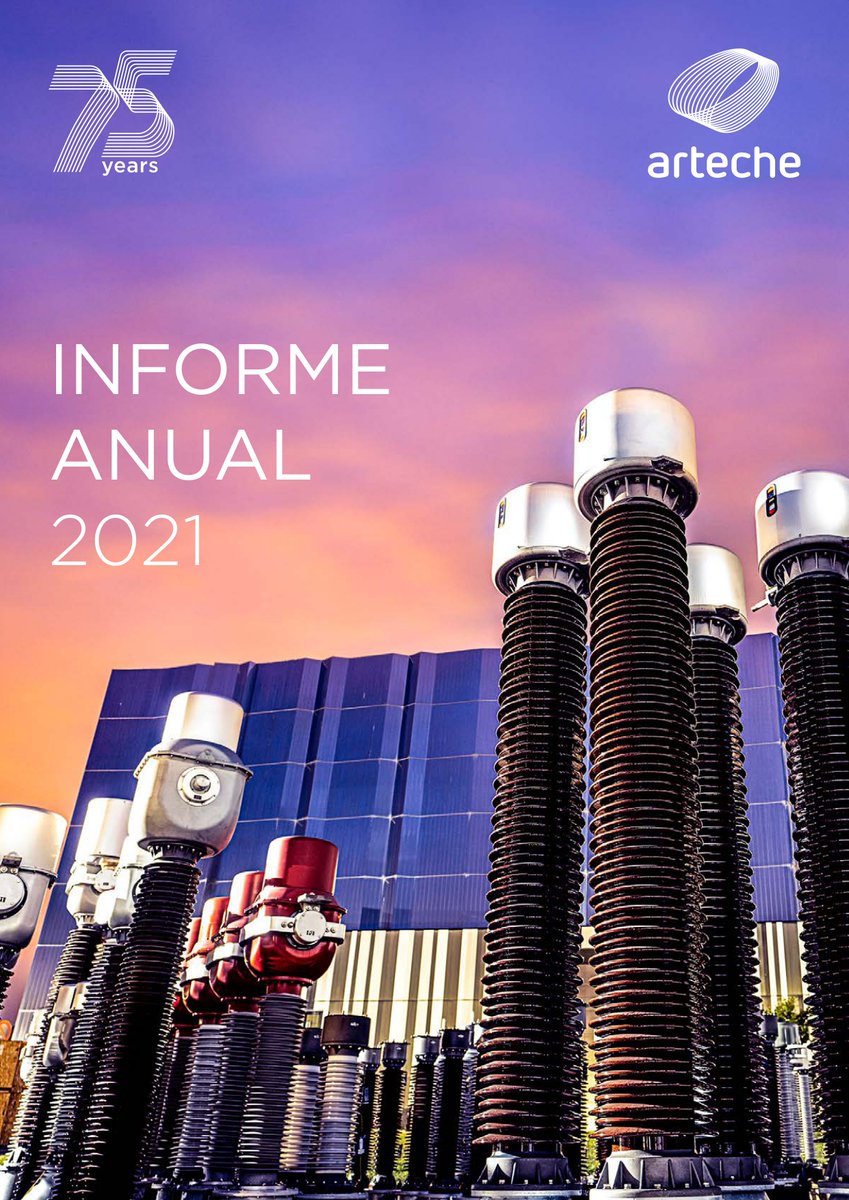 ArtecheGroup's tweet photo. 📒 Presentamos nuestro Informe Anual 2021, con el que repasamos los hitos del año pasado. Afrontamos el presente y el futuro, #MovingTogether, con el objetivo de seguir creciendo. ⚡️🙌

▶️ Consulta el informe: https://t.co/g2YzfrT8Cr https://t.co/kp4osQhI2K