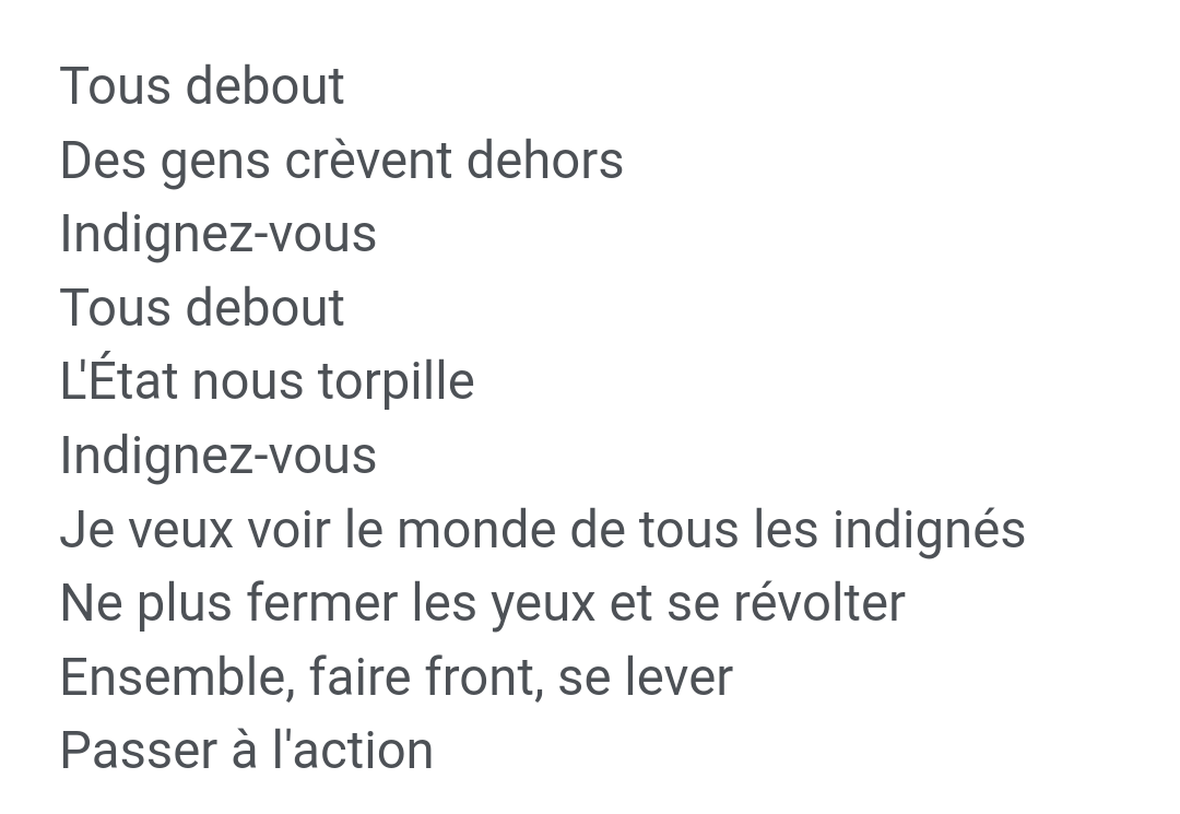 lechodubitume's tweet photo. Petit message....pour septembre ou avant qui sait...#IndignezVous #TousDebout https://t.co/UwSd8vVezY