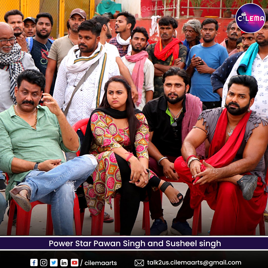 AassiMotion's tweet image. Power Star Pawan Singh and Susheel Singh During &quot;Har Har Gange&quot; Movie Shoot. 
#पवनसिंह #Harhargangemovie #susheelsingh #smritysinha #CleanGanga #pawansingh999 #Shreyasingh #Movieshoot #Kallu #harhargangeshooting #cilemaarts #cilema_arts_lucknow #Likeus