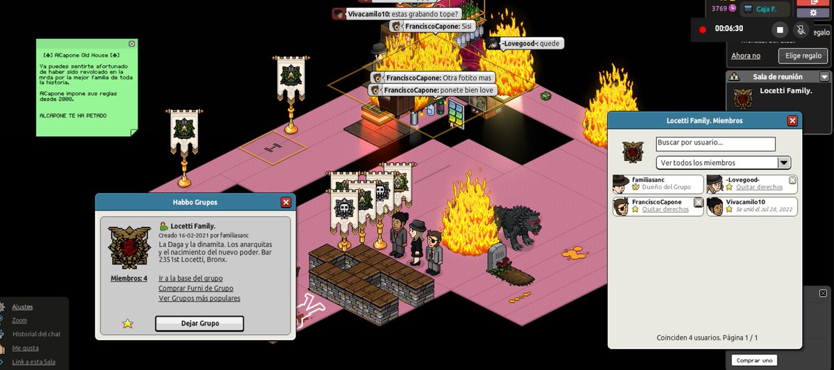 ¡Hola y adiós Locetti Family! 👋

Un placer haberlos tenido por unas horas en el mundillo, los conocedores saben que nos gusta petar en días de apertura.

Q.E.P.D -NET0
27/7/2022 - 28/7/2022