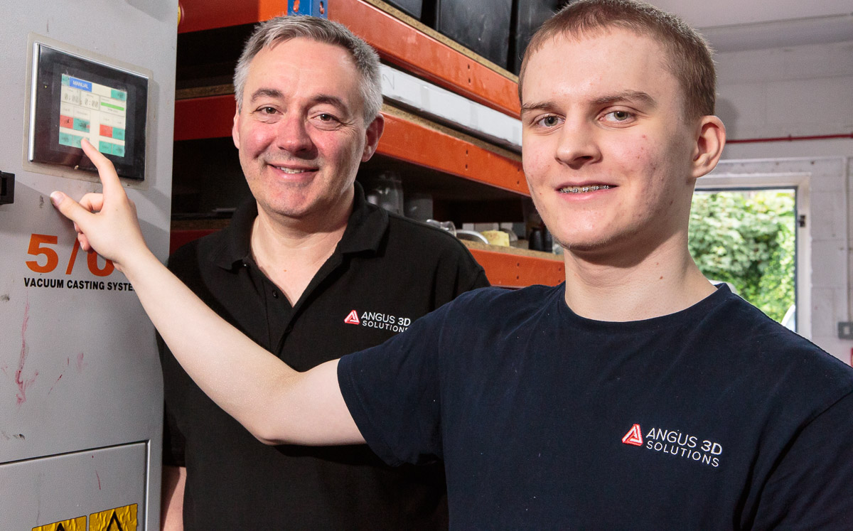 Angus 3D Solutions Ltd has started implementing its new growth plan with our first apprentice, 18-year-old local school leaver Ritchie Webster, beginning his four-year Modern Apprenticeship on August 1st.

<a href="/TaysideNetwork/">Tayside Engineering Network</a>  <a href="/CeeD_Scotland/">CeeD</a> @BusinessAngus <a href="/FSB_DavidG/">David Groundwater</a>
