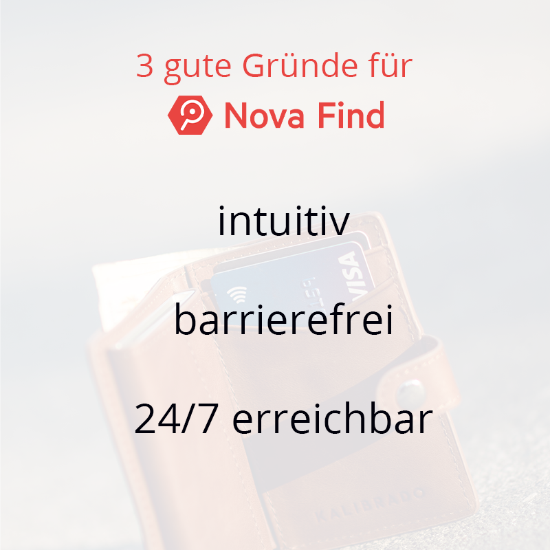 NovaFind's tweet photo. Warum Nova Find? Darum! 🔎😎

#lostandfound #nextlevel #barrierefrei #intuitiv #24/7 #fundbüro #fundwesen https://t.co/Fd09tIbHs8