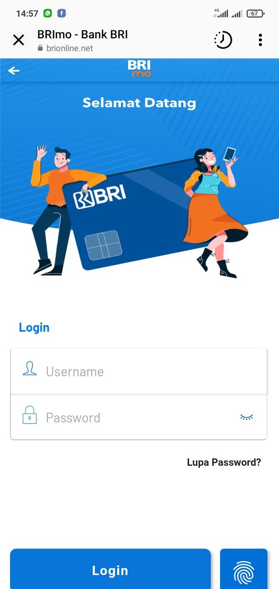 tempesemangit's tweet photo. Halo @BANKBRI_ID , berseliweran di media sosial dengan status "sponsored" begini ini bener ngga sih?? link nya menuju brionline dot net nih https://t.co/uMZWDaqrHI