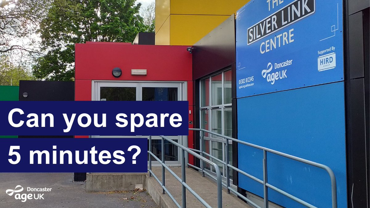 Age UK Doncaster are currently in the process of creating an ‘Ageing Well’ workshop. We would like to know what sort of topics you would like to see covered by filling out our questionnaire.

Please click the link below 👇

forms.office.com/Pages/Response…