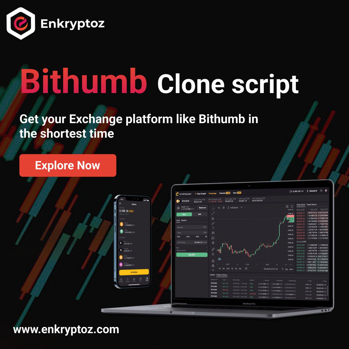 enkryptoz's tweet photo. Get your Exchange Platform like Bithumb in the shortest time.

Website >> https://t.co/j0RY7e7MFd
Talk to us>> https://t.co/AdZv6Rtrje

#Bithumb #Bithumbclonescript #crypto #cryptoexchange #eth #cryptodevelopment #cryptodevelopers #alldefdigital #web #blackdevelopers #whitelable https://t.co/CdYyKRajt3