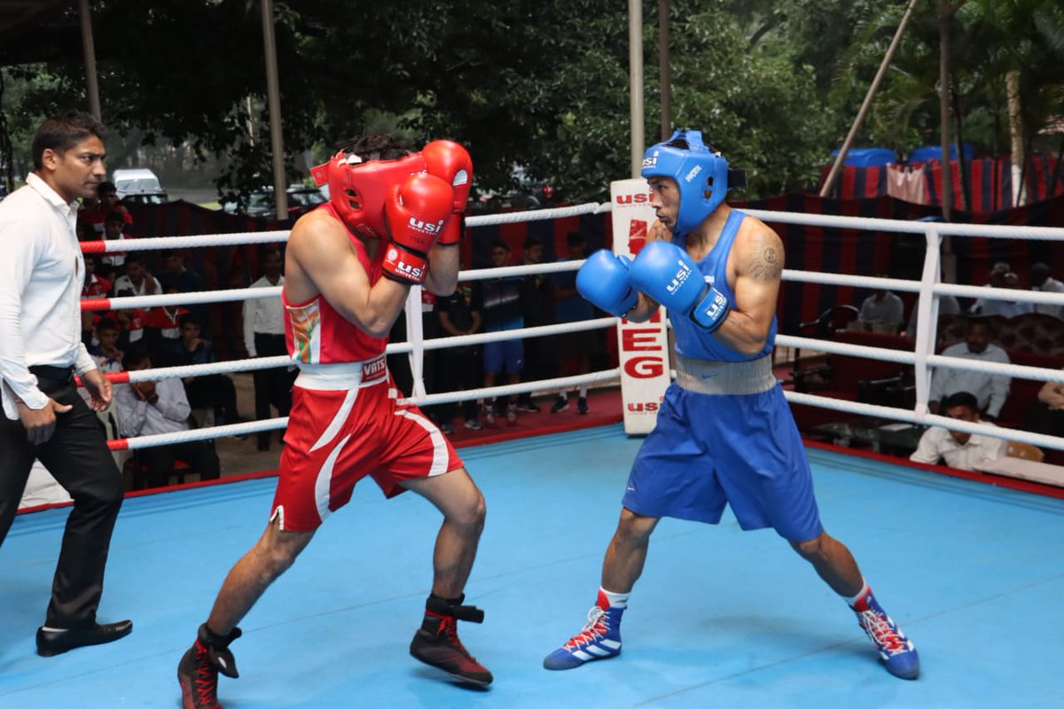 .@IaSouthern #SouthernComd team with Five Golds and Three Silvers wins the #Army Inter Command Boxing Championship conducted by #MEG & Centre from 25-27 Jul 2022. Six teams consisting of 78 boxers participated in 13 weight categories. #FitIndia @SpokespersonMoD @adgpi