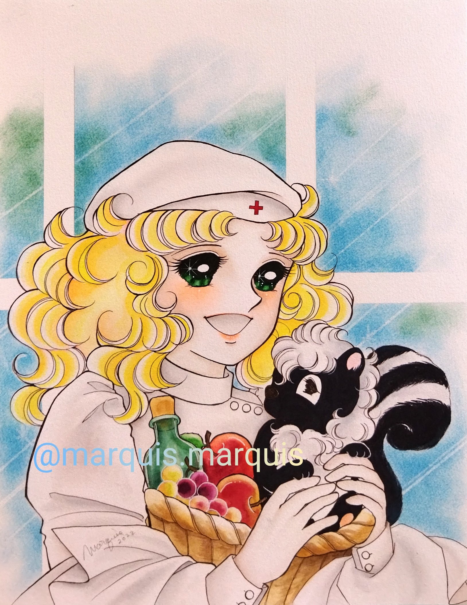 キャンディキャンディアルバートさんのセル画 キャンディキャンディアルバートさんのセル画