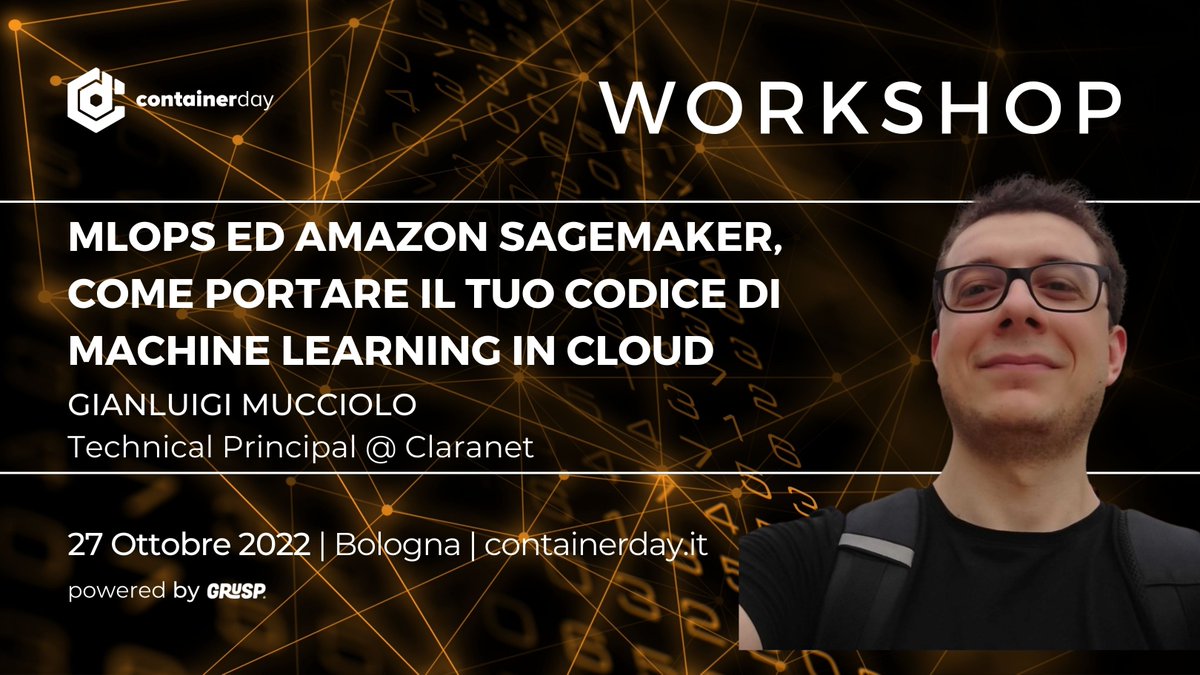 containerdayit's tweet image. 💥Domani sarà troppo tardi!
Ultima occasione per prendere il tuo #EarlyBird e partecipare ai workshop ad un prezzo scontato 🎫 2022.containerday.it/workshop
Ci vediamo a📍 Bologna il 📅 27.10.22
@grusp #containerday #container #devops