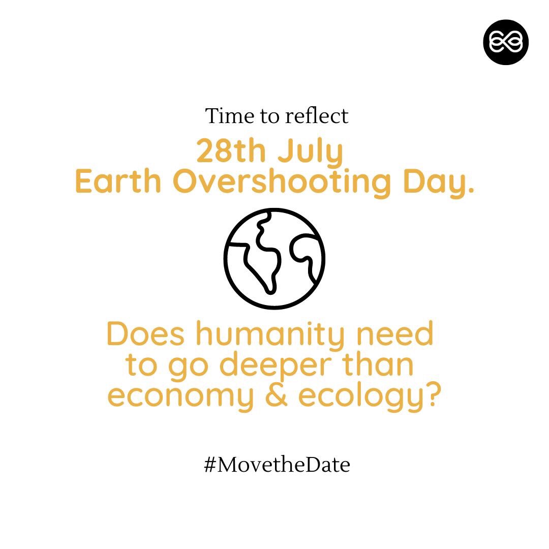 Time to reflect!

Today is #EarthOvershootingDay. 
Do we humans hold the key to the challenge? 
A #paradigmshift requires a shift in #consciousness as a tool for self and #worldtransformation. 

Shouldn't we be mimicking nature's model of #cooperation instead of competition?