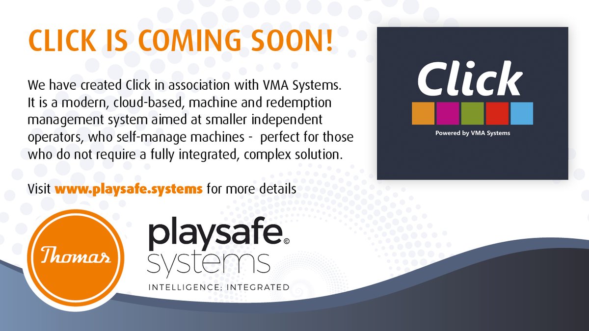An exciting new development which is ideal for smaller independent operators who require an effective, straightforward machine and redemption management system - more details to follow!