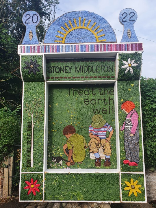 Our 2022 Main Well

Treat the earth well.
It was not given to you by your parents,
It was loaned to you by your children.
We do not inherit the earth from our ancestors,
We borrow it from our children.

A prayer from the Ute tribe is one of the themes for the design.