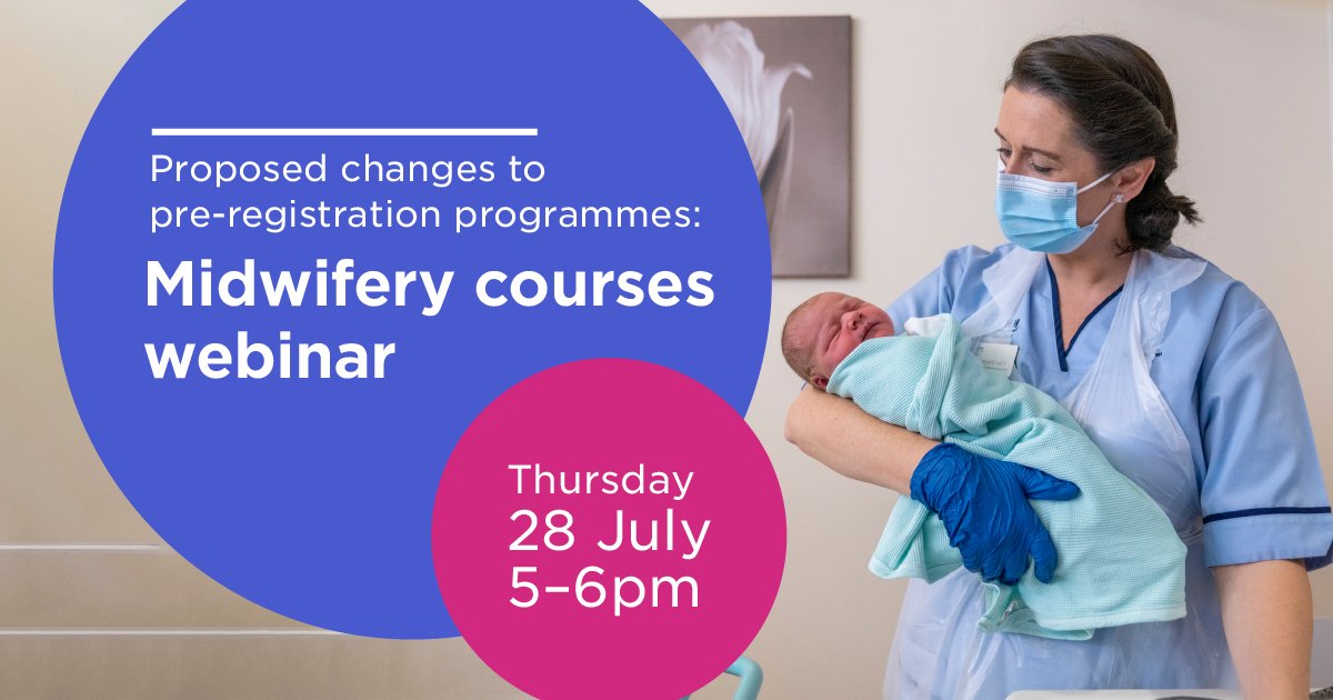 ⏰ Today at 5pm 

Don't miss our webinar on proposed changes to pre-registration programmes for #midwifery courses, register here 👇

fal.cn/3qAza

fal.cn/3qAzb