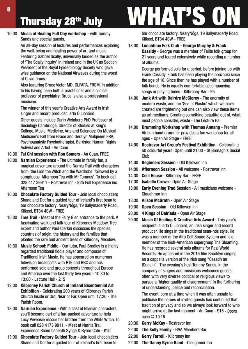 Something for everyone at the Fiddler’s Green