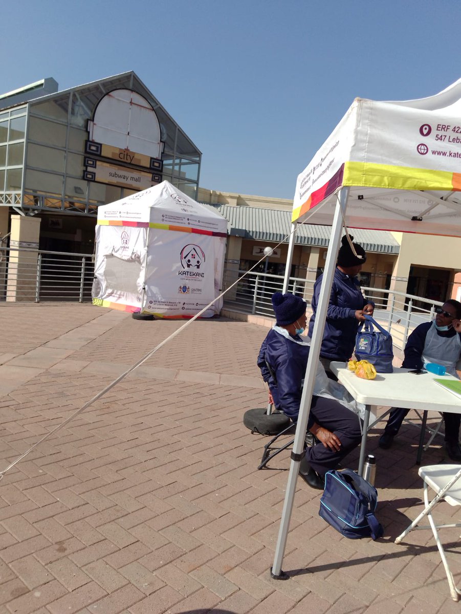 KatekaniProject's tweet photo. We are at Mabopane Central City Mall at podium
Central City Parking lot
Molapo stand via paving in Winterveldt

We do HIV testing and counseling services, VMMC referral, TB screening, BP checking, Glucose testing, condom and lubricants distribution (Male and Female)
#KCP https://t.co/URvVipXj1C