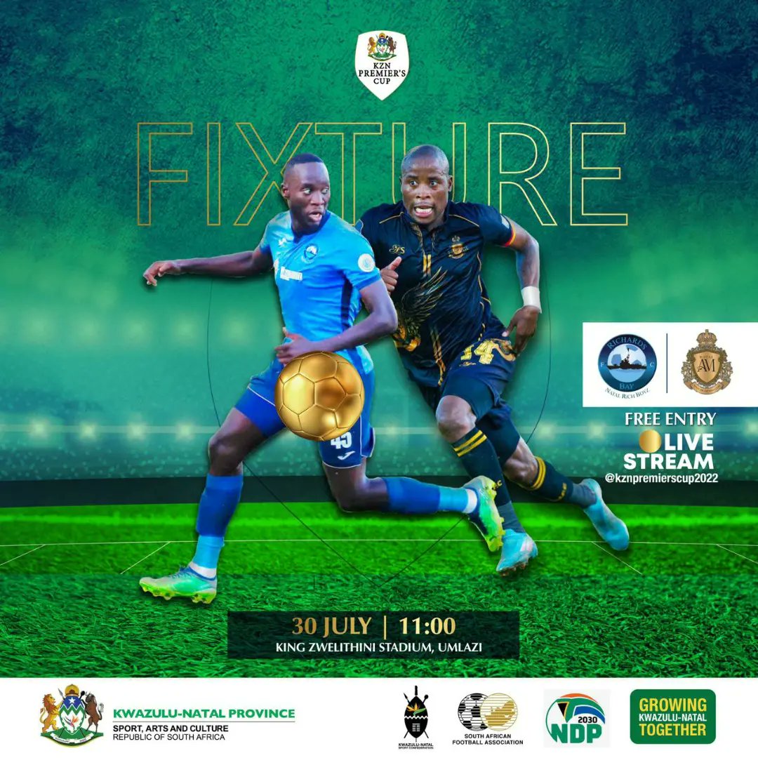 Ziyiklame'ziyiklamile,  amaqembu ayisithupha ebhola lezinyawo esifundazweni, sinye isicoco, iyolala ibonene. Thola ithikithi lamahhala enkundleni ofisa ukuya kuyo iKing Zwelithini eMlaza eThekwini noma eHarry Gwala eMsunduzi eMgungundlovu. #ActiveandwinningKZN  #keepingartsalive