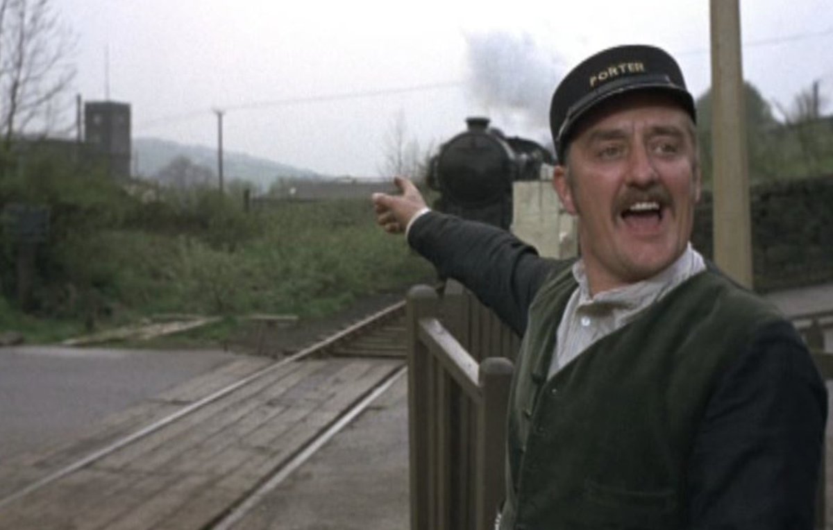 prodnose's tweet photo. "Oakworth! Oak-Worth! Oakworth station..." https://t.co/g6Npc4XZ8J