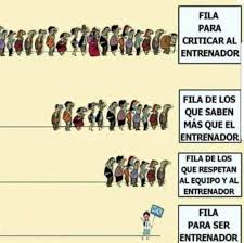 Para ser entrenador:
➡️Nivel 1 (1 año, 1.000 euros)
➡️Nivel 2 (1 año, 1.200 euros) 
➡️Nivel 3 (1 año, 1.500 euros)
➡️Formaciones complementarias: scouting,análisis rival,tecnologías aplicadas al fútbol,psicología,Edp... (+ tiempo y dinero).

Para criticar al entrenador: