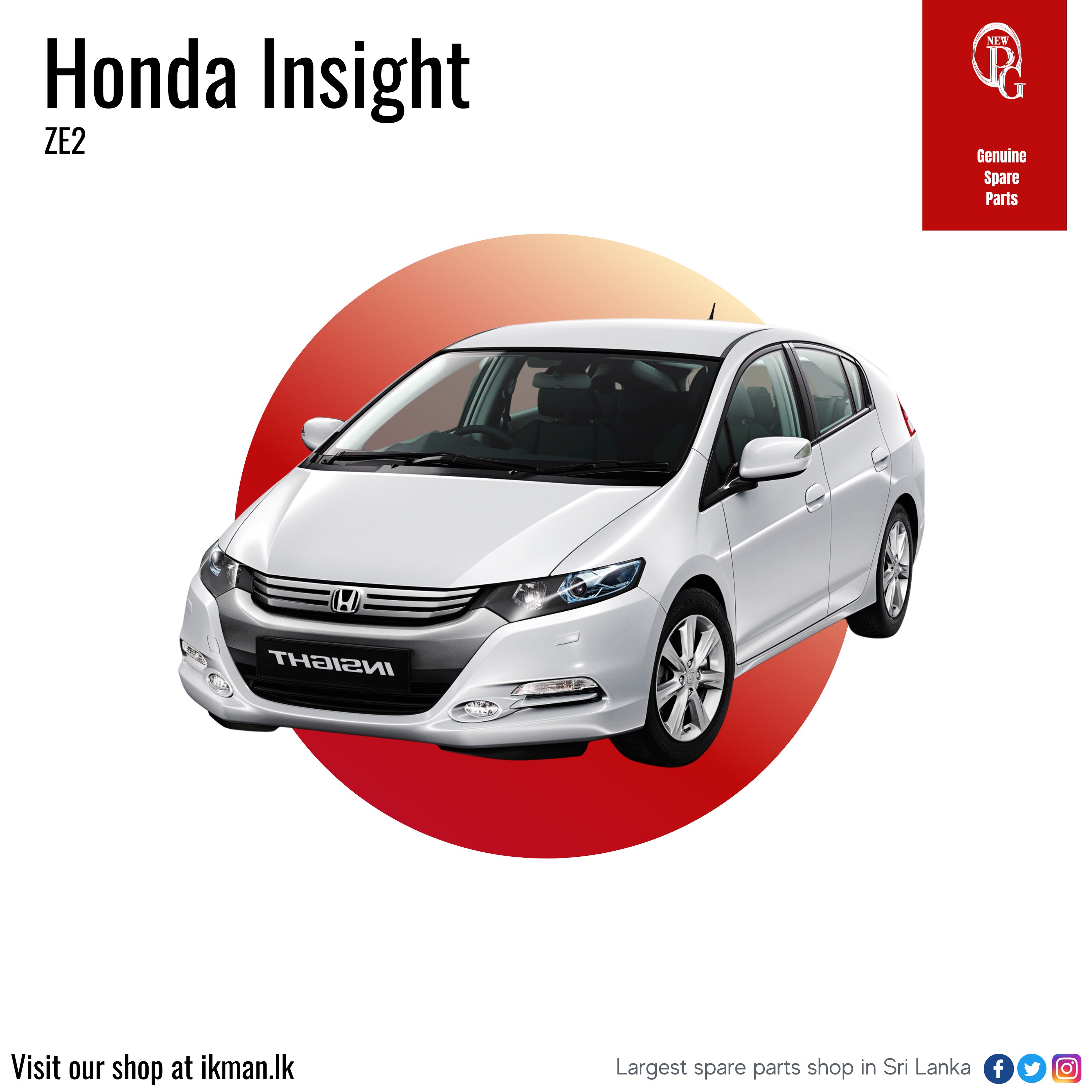 Honda insight spare parts deals