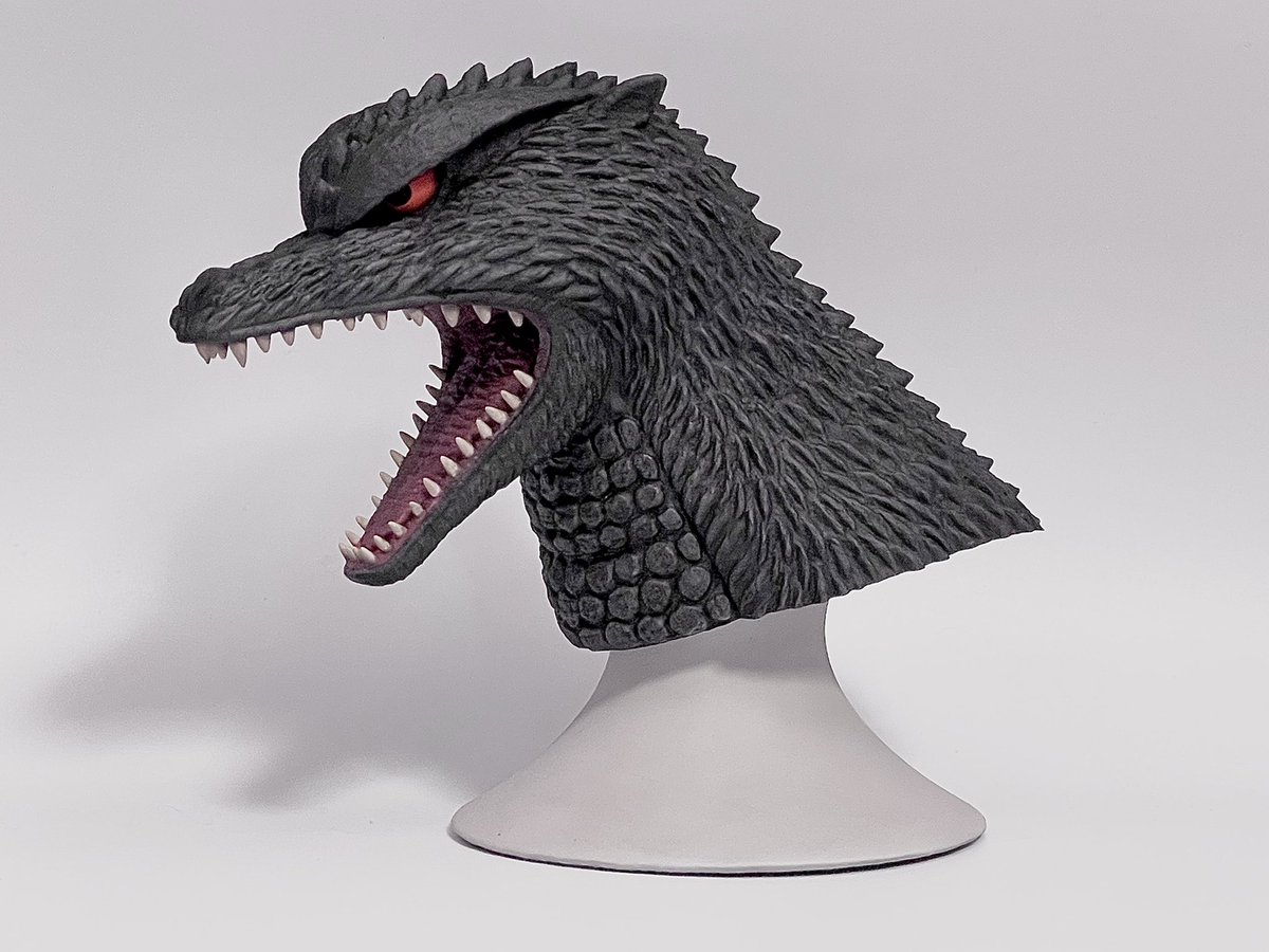 madeingafro's tweet photo. FWゴジラ完成しました！
4枚目は一番くじヘッドマグネットとの比較です https://t.co/vRdo6lJZ26