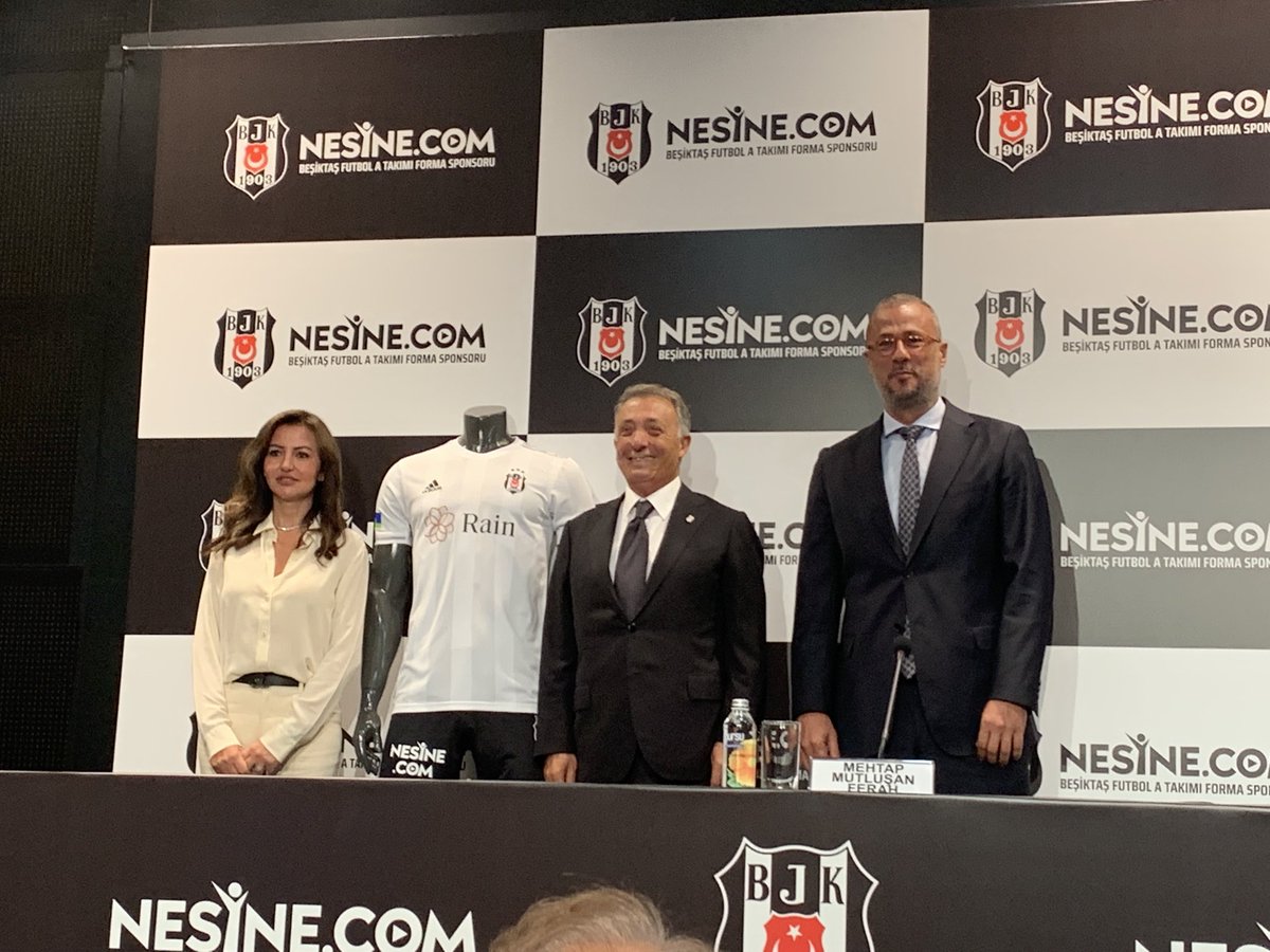 BEŞİKTAŞ’ın yeni sponsoru Nesine.com hayırlı olsun