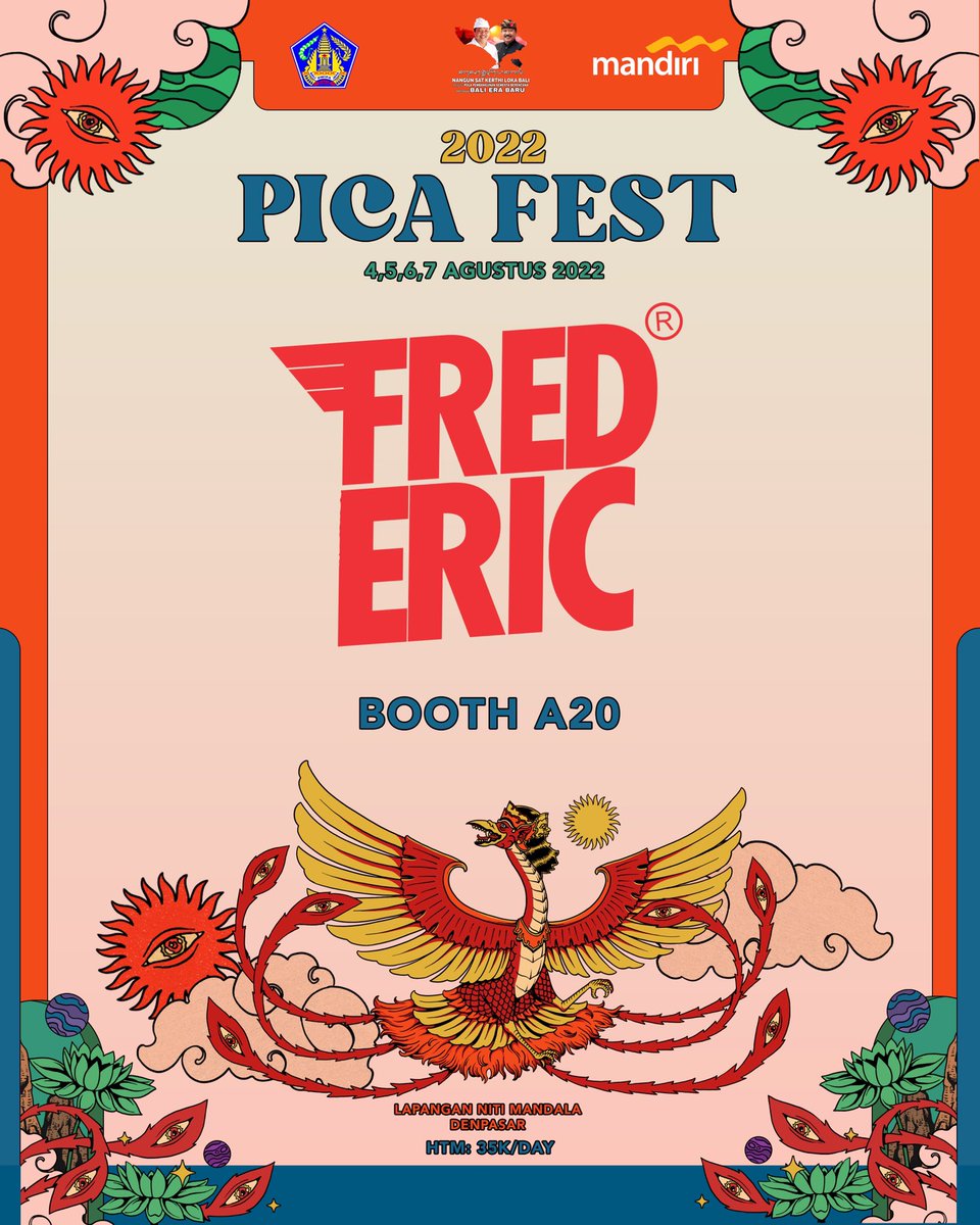 FREDERIC INVASION

Hadir kembali di PICA FEST 2022 setelah rehat selama 2 tahun akibat pandemi, tentunya akan ada diskon menarik, sampai jumpa minggu depan kami ada di booth A20 🤟🏻

Membara 🔥🔥🔥

#picafest2022 #fredericinvasion #clothingbali