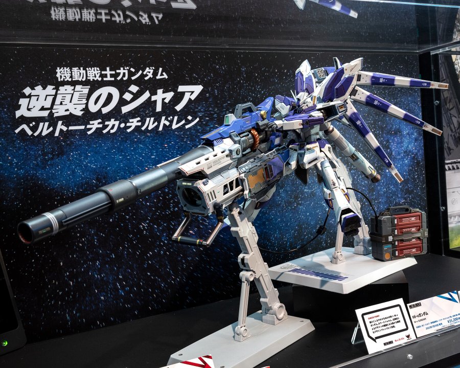 色移り有り メタルビルド hi-ν ガンダム+ハイパーメガバズーカ