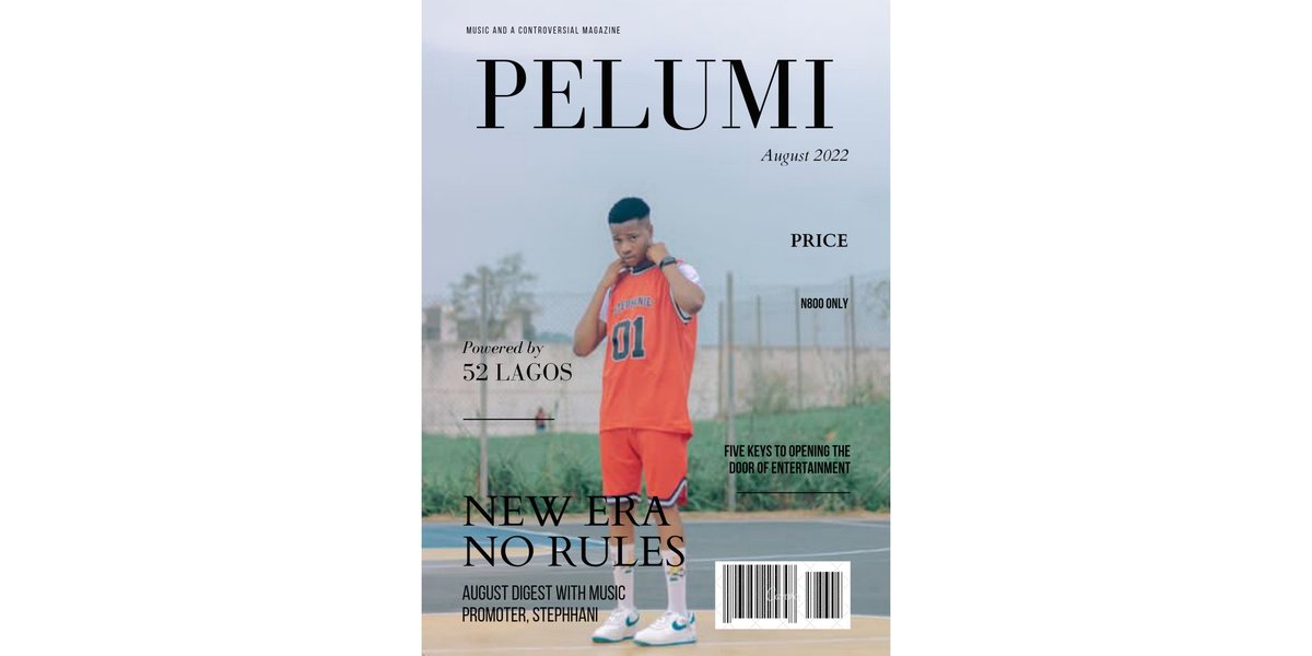 So much efforts put in this one. Pre-order this magazine project 'NEW ERA, NO RULES' featuring Music Promoter @_stephhani 💥 #Pelumi #BBNaija #magazine