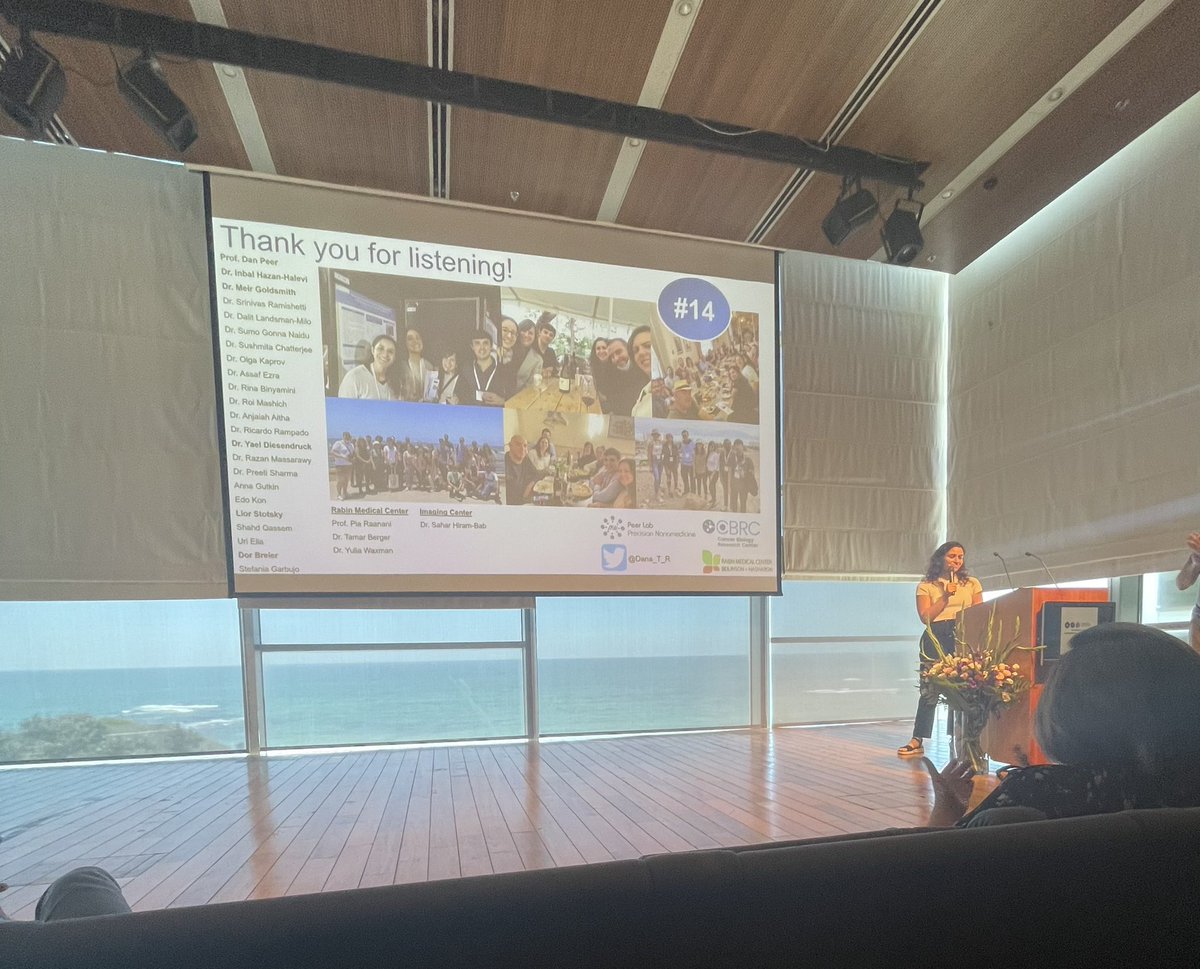 Excited to present my work here at the #Shmunis2022 retreat about developing novel therapy based on #RNAtherapy for #MultipleMyeloma