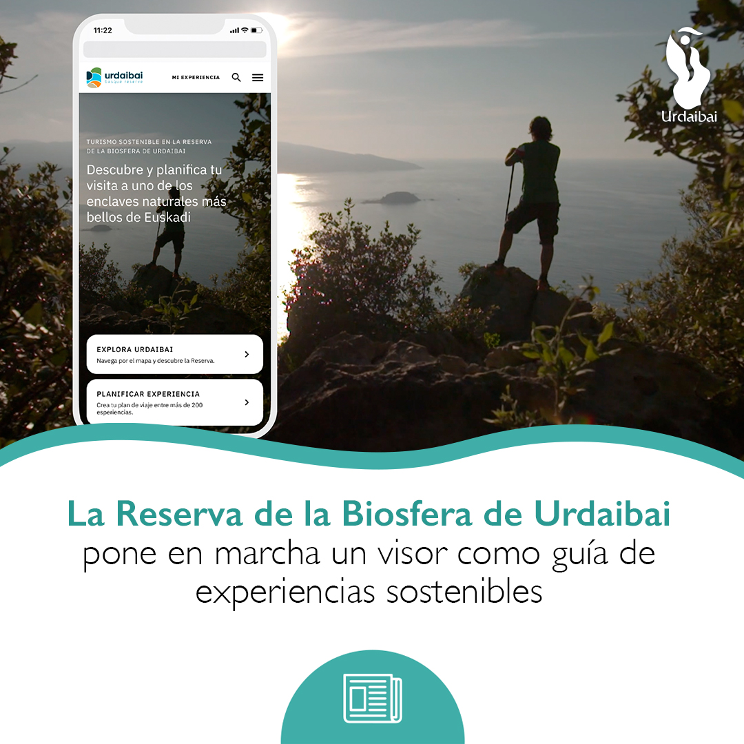 🗺 El visor de #Urdaibai nace en el marco de la adhesión de la Reserva de la Biosfera de Urdaibai a la Carta Europea de Turismo Sostenible 🍃. 

📲🔎 Es una guía de experiencias en formato web app para visitantes y población local. 

🔗 visor.turismourdaibai.com/es/

@EkoGarapena