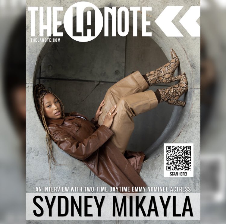 Shoutout to @TheLANote_ Thanks for the interview and cover! @KatzPR @ansphoto_