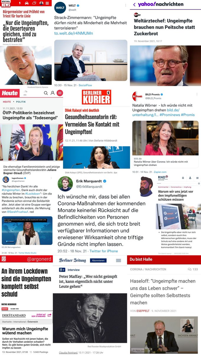 November '21 war böse.