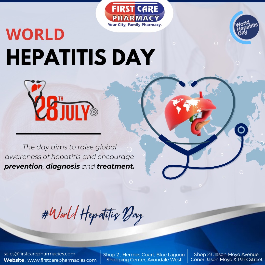 fcpharmacies's tweet photo. World Hepatitis Day is observed each year to raise awareness of viral hepatitis, an inflammation of the liver that causes severe liver disease and hepatocellular cancer.
#WorldHepatitisDay2022 https://t.co/g8z7u6wyTN