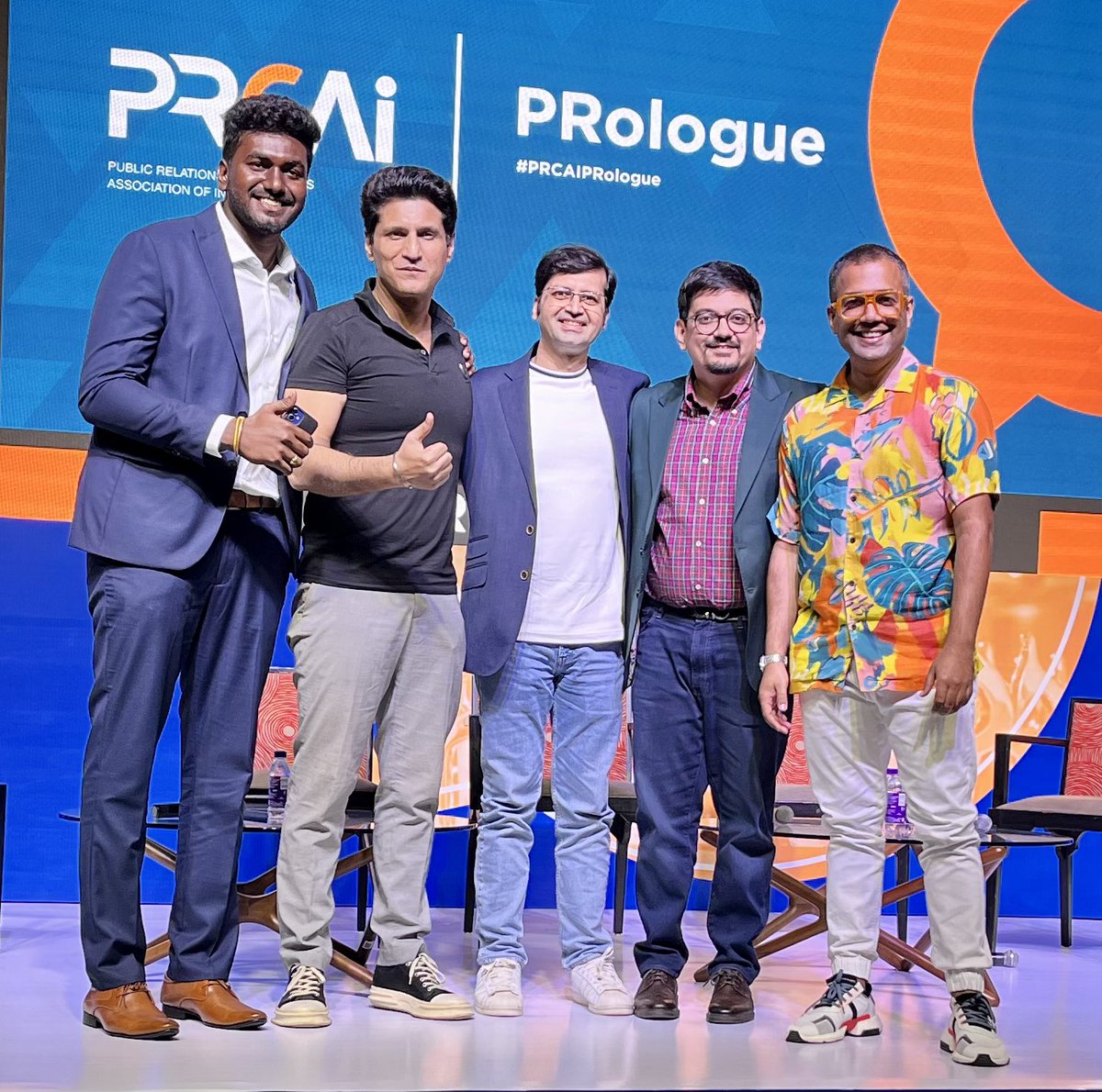 ankitv's tweet photo. What a fantastic panel hosted by @RajivMakhni on the who, what, why of Web3 and metaverse!
Thanks @PRCAIndia for hosting us.
#PRCAIPRologue https://t.co/Y2RnV1TQ07