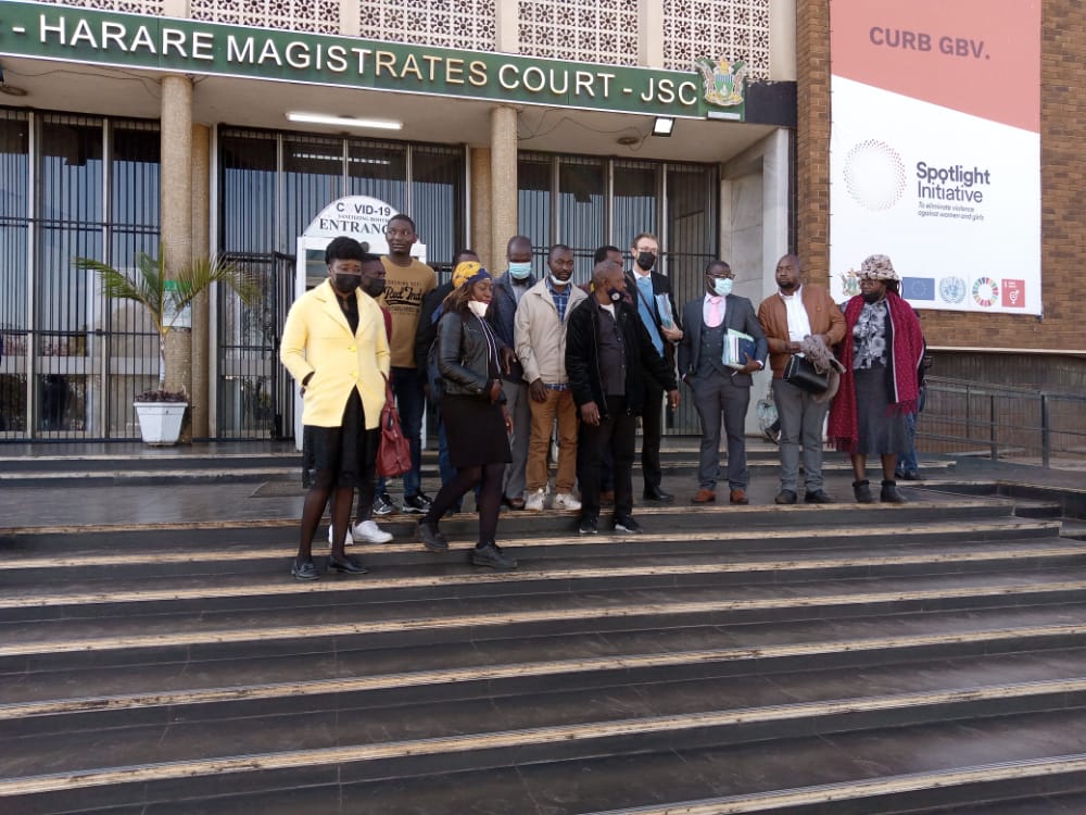 ARTUZ_teachers's tweet photo. Update! #ARTUZ 16 have been remanded to 29/09/2022 . The state continues to hold them ransom using the criminal justice system.inlight of that we continue with our strike! #Handsoffartuz #JusticeforObert #SaveOurEducationZw #FreeObert https://t.co/4gvuohhLQs