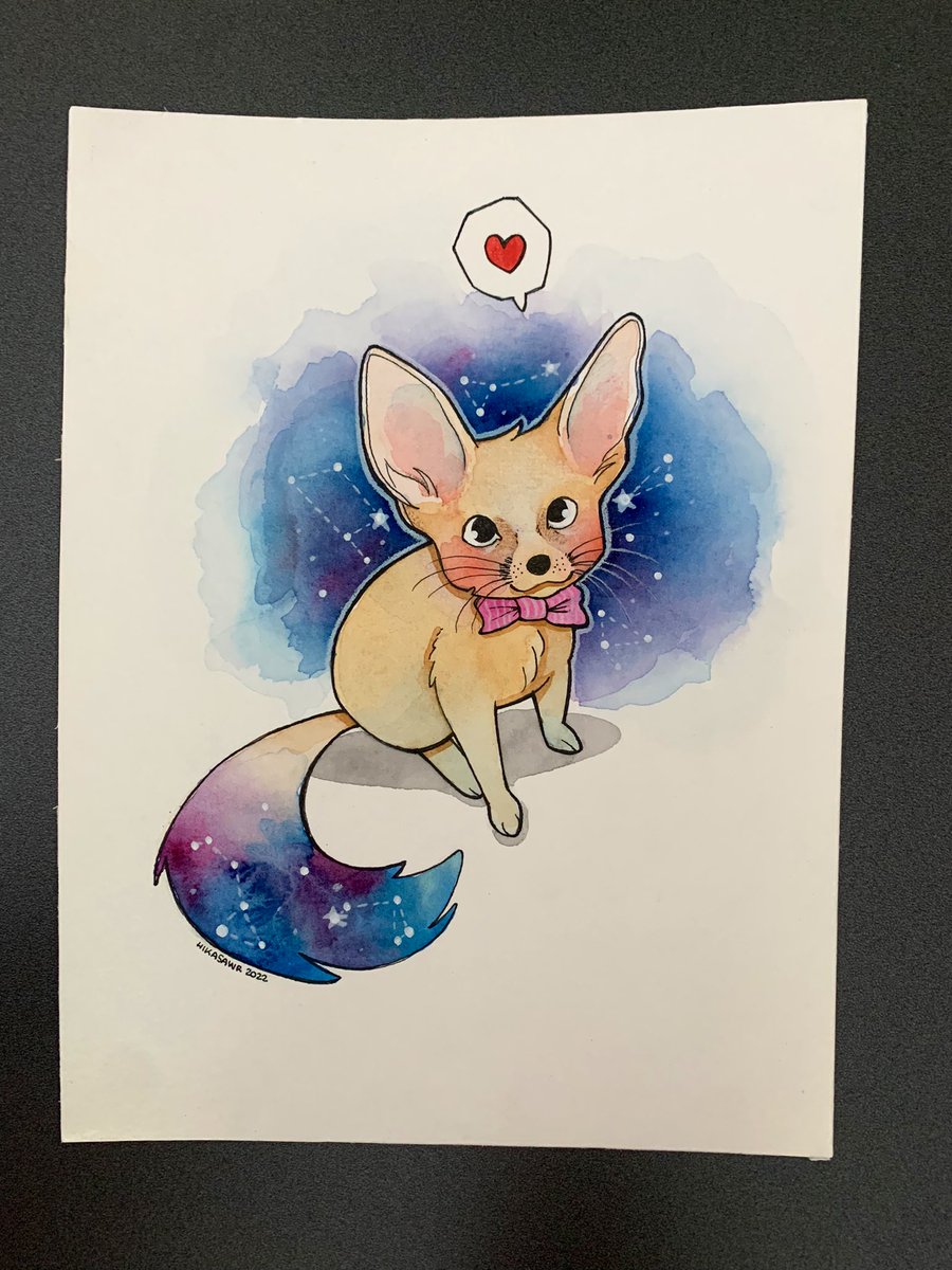 Hikasawr's tweet photo. He is all done! 🌌 https://t.co/JGkVfL4C08