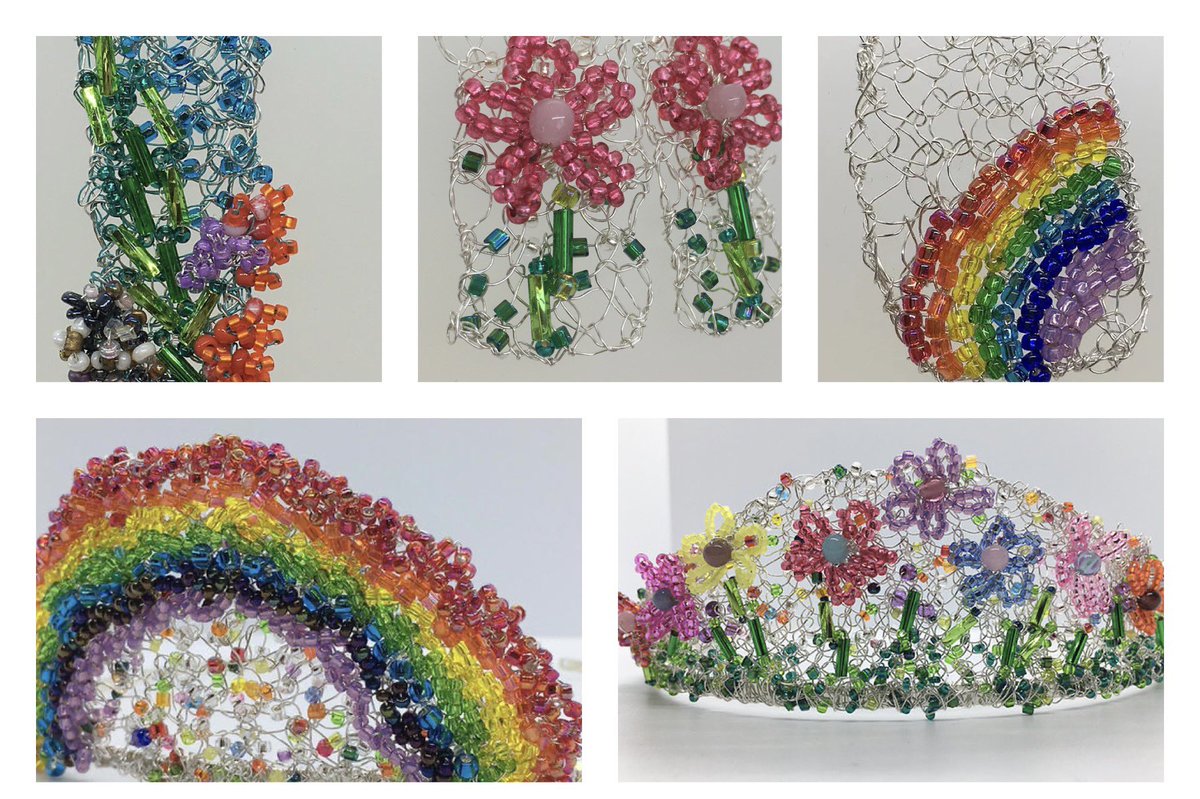 pearlysmith's tweet photo. Celebrating #internationalbeadingweek - I do my beading in a different way to everyone else! In my mind It’s still beading, even if I am not using needle and thread, following patterns and using traditional beading techniques - #craftbizparty #TheCraftersUK #ukmakers #sbs https://t.co/JJO7HwIWuU